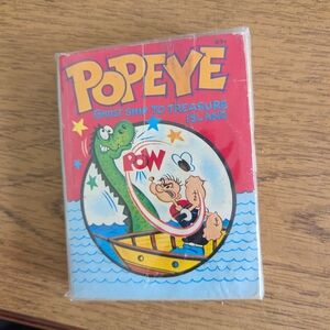 Popeye Ghost Ship to Treasure Island Card Game